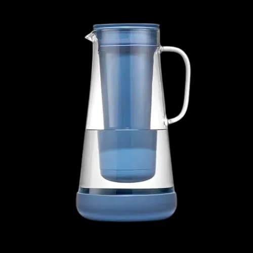 LifeStraw Home – Water Filter Pitcher, 7-Cup, Stormy Blue