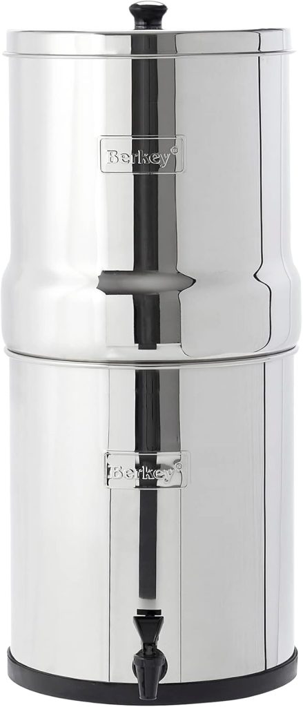 PUR countertop filtration system placed on kitchen counter providing convenient water purification for clean, safe, and great-tasting drinking water at home