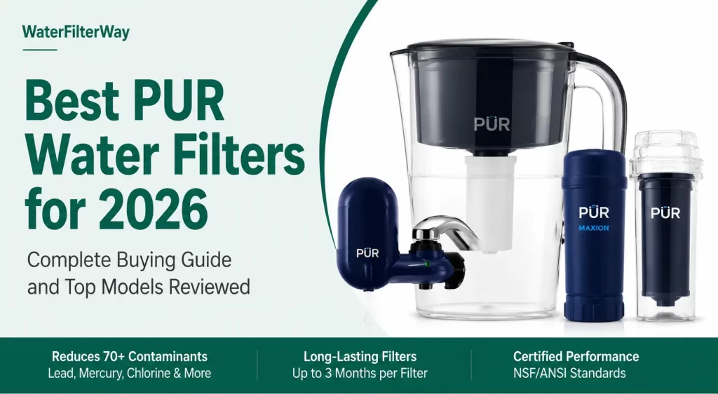 Best PUR Water Filters for 2026 Hero Guide Banner
