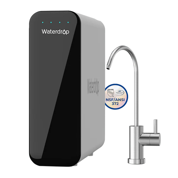 Waterdrop TSU-W ultra-filtration under-sink water filter system with advanced 3-stage filtration for clean and safe drinking water.