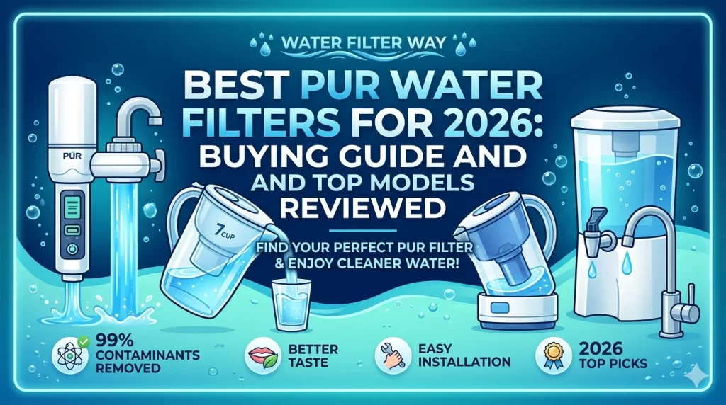 Best PUR water filter models for 2026 buying guide.