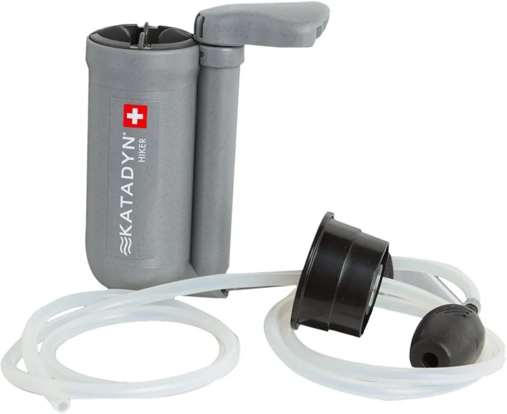 Katadyn Hiker Microfilter 8018270 portable water filter for hiking and camping