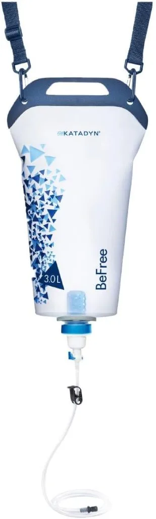 Katadyn Gravity BeFree 3.0L water filter for portable outdoor water purification