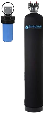 SpringWell Salt-Free Water Conditioner for Hard City Water