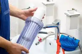 Steps to maintain a whole-house water filter system