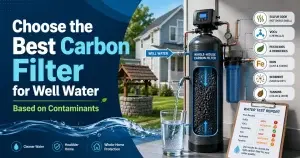 ell water carbon filter installation and selection based on contaminants