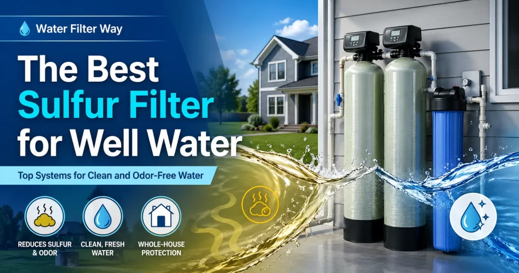 Best sulfur filters for well water to remove odor and improve quality