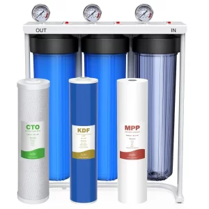 SimPure Whole House Water Filter System for clean and filtered household water