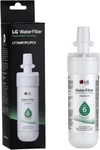 LG LT700P refrigerator water replacement filter.