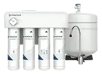 Pentair GRO-475M reverse osmosis system with high-recovery membrane designed for efficient water filtration and mineral flushing.