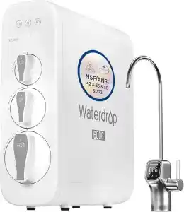 Waterdrop G3P600 tankless reverse osmosis water filtration system under kitchen sink