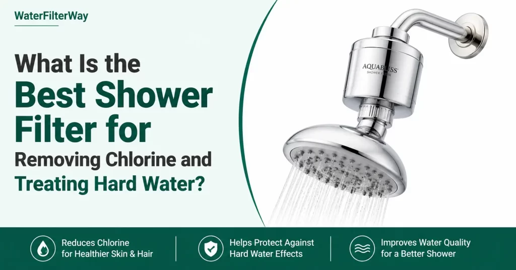Best shower filter for removing chlorine and treating hard water